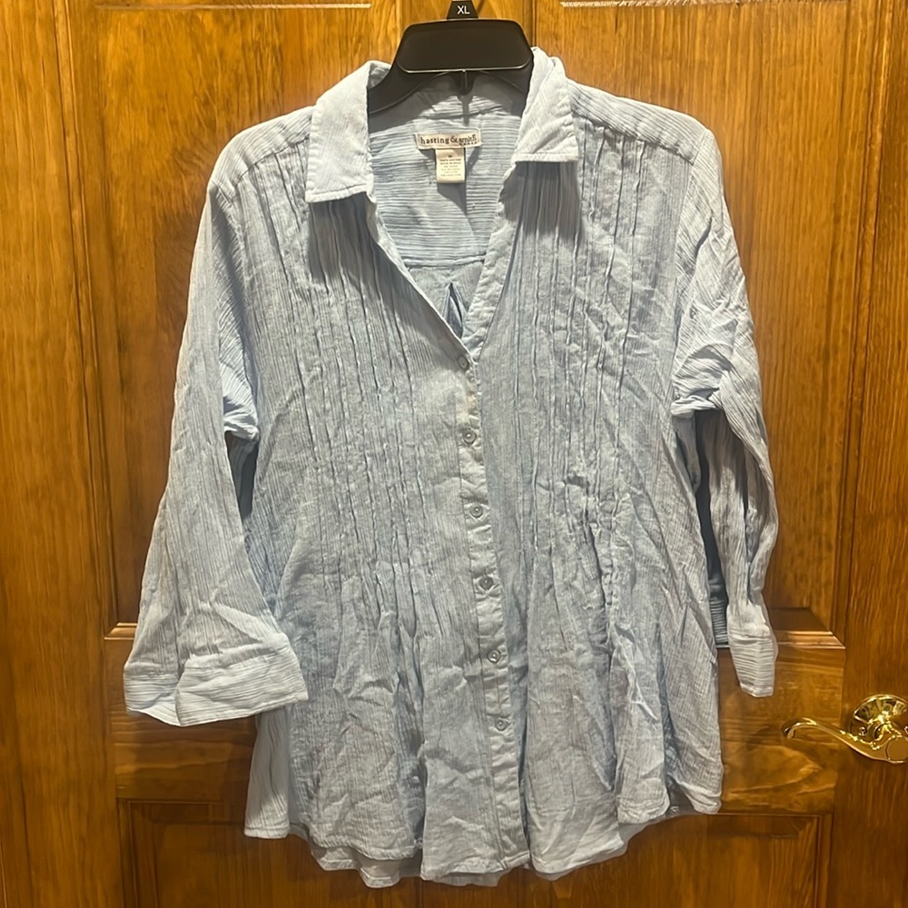 Light blue button down - light weight